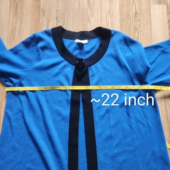 dressbarn Heavy Sweater-Shawl - Picture 6 of 8